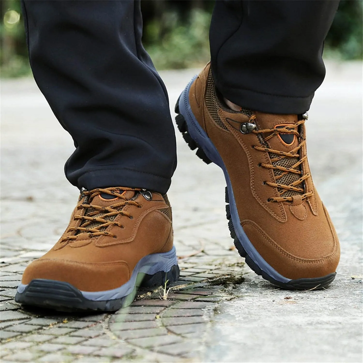 Fashion Orthopedic Sneakers for Men Comfortable Breathable Stretch Canvas Slip On Sneaker Men's Grounded Shoes