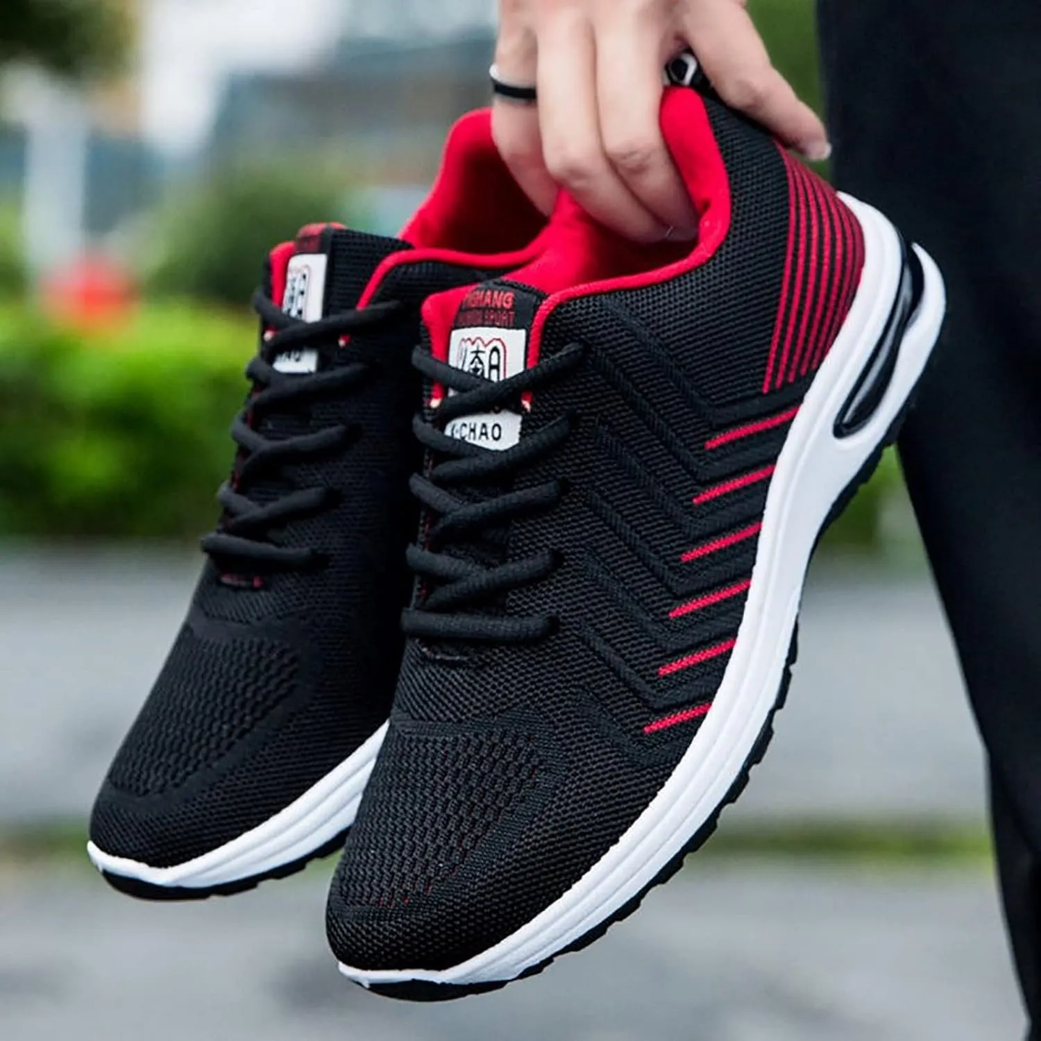 for Men Fashion Casual Sneaker Lace Up Sport Shoes Walking Leather Casual Shoes