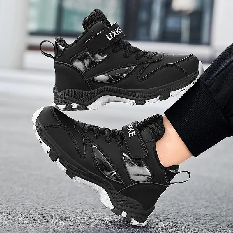 Girls Boys Basketball Shoes Kids Fashion Breathable Comfortable Sneakers Non Slip Leather Outdoor Sport Shoe