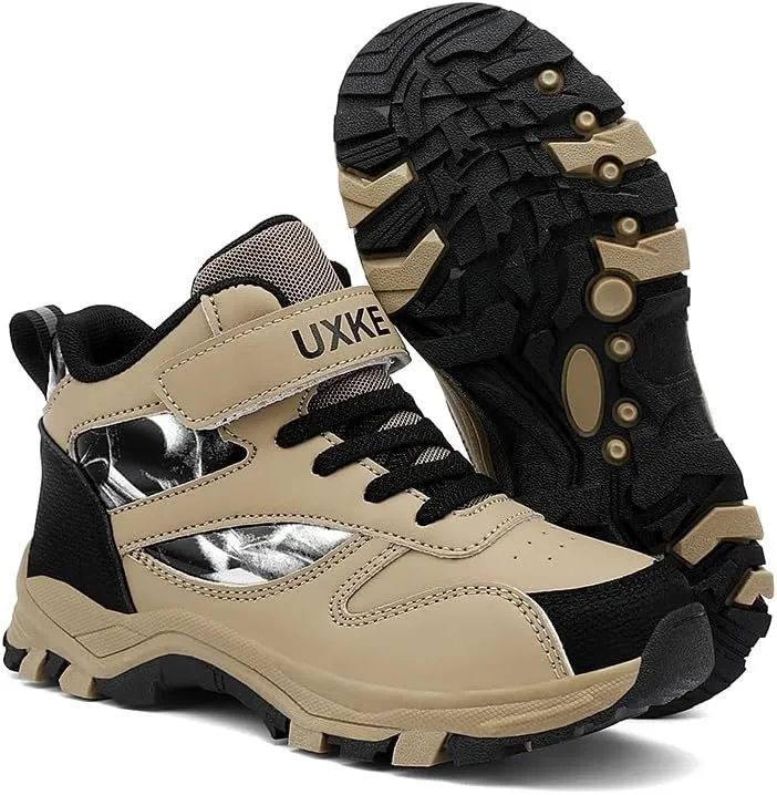 Girls Boys Basketball Shoes Kids Fashion Breathable Comfortable Sneakers Non Slip Leather Outdoor Sport Shoe
