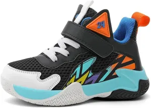 Girl's Boys Basketball Shoes Kids Fashion Comfortable Sneakers Breathable Leightweight Outdoor Sport Non Slip Shoe