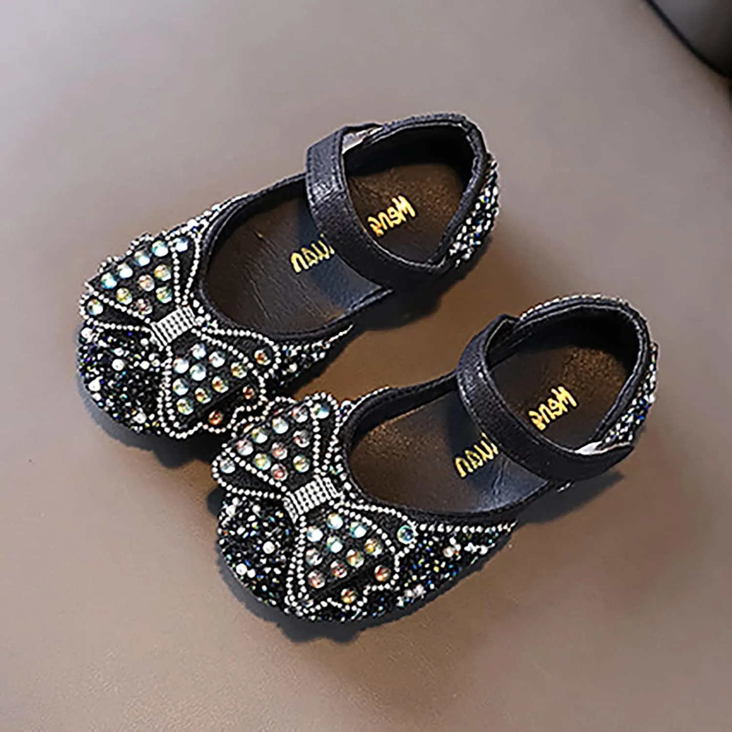 Girls Dress Shoes,Dance Shoes for Girls Childrens Shoes Pearl Princess Shoes Baby Girls Shoes for Party Wedding