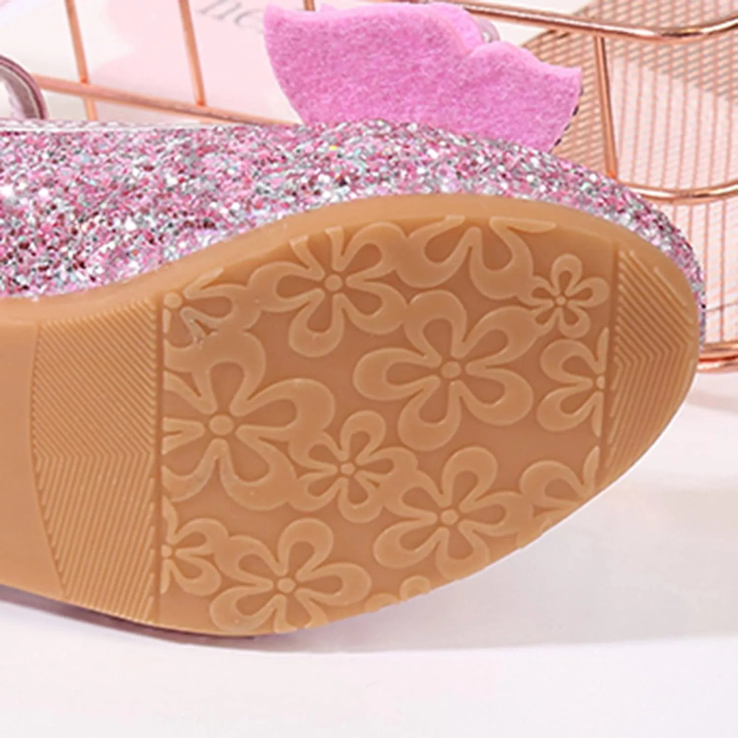 Girls Flip Flops Size 10 Toddler Toddler Little Kid Girls Dress Pumps Glitter Sequins Cute House Shoes Girls