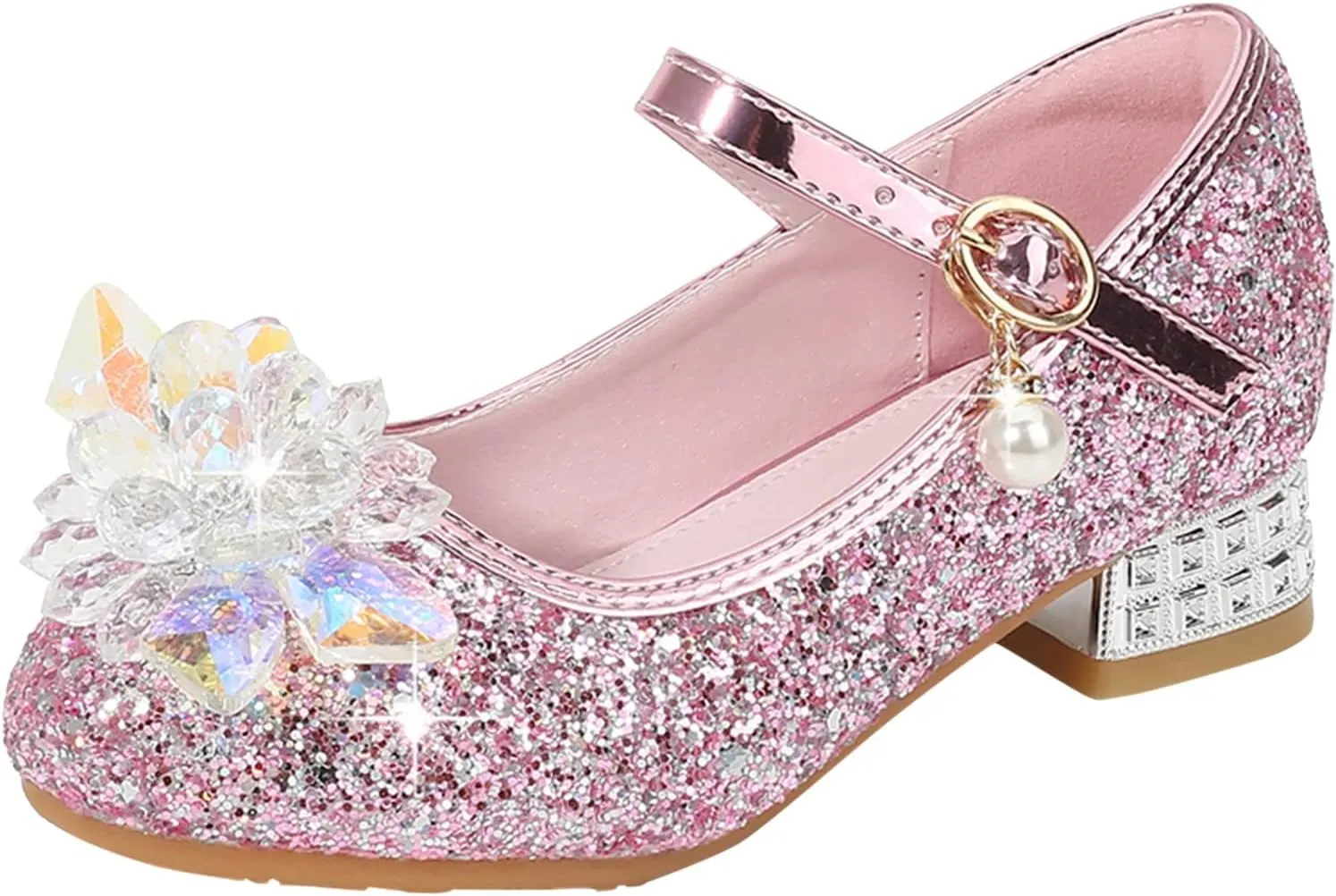 Girls Flip Flops Size 10 Toddler Toddler Little Kid Girls Dress Pumps Glitter Sequins Cute House Shoes Girls