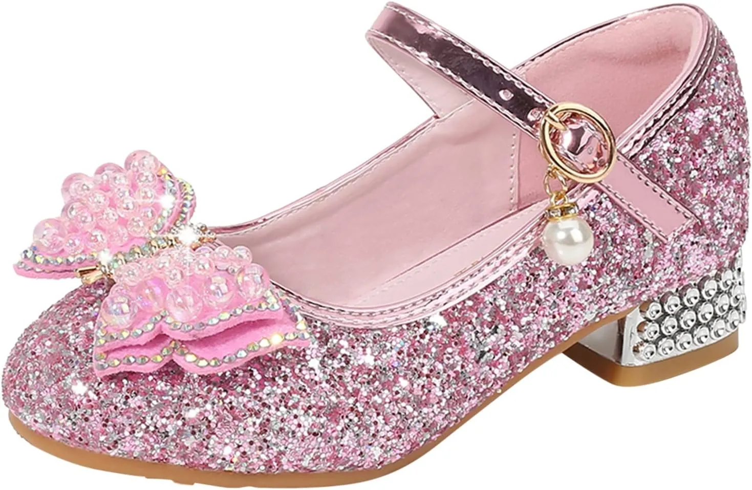 Girls Flip Flops Size 10 Toddler Toddler Little Kid Girls Dress Pumps Glitter Sequins Cute House Shoes Girls