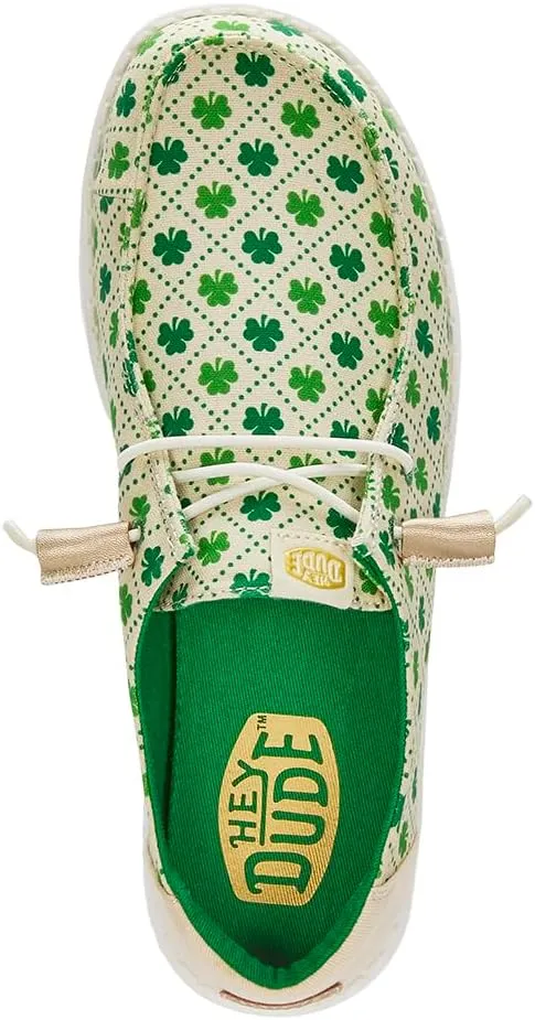 Hey Dude Women's Wendy Luck | Women's Shoes | Women Slip-on Loafers | Comfortable & Light-Weight