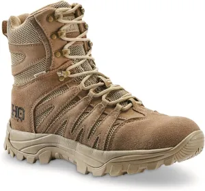 HQ ISSUE Tactical Boots for Men Waterproof Shoes in Coyote Brown for Hiking Canyon