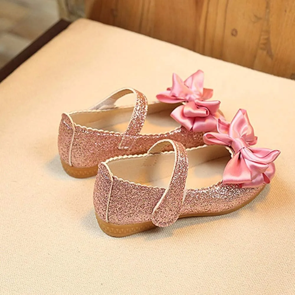 Infant Boots Walkers Nubuck Single Fashion Children Girl Shoes Leather Bowknot Princess Dance Baby Shoes Toddler 8 Shoes Girls