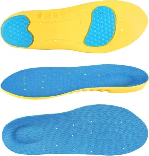 Insoles Memory Foam Insoles Shoes Inserts for Men and Women, Kids, Providing Arch Support, Cushion and Shock Absorption, Relieve Foot Pain (M)