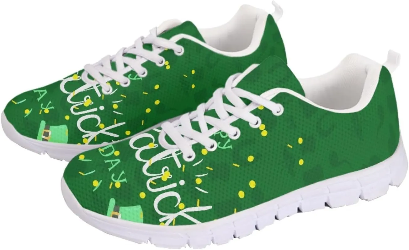INSTANTARTS Sneakers Womens Breathable Sports Shoes Air Mesh Running Shoes Tennis Flat Shoes