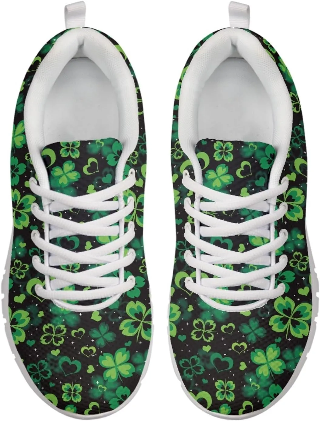 INSTANTARTS Sneakers Womens Breathable Sports Shoes Air Mesh Running Shoes Tennis Flat Shoes