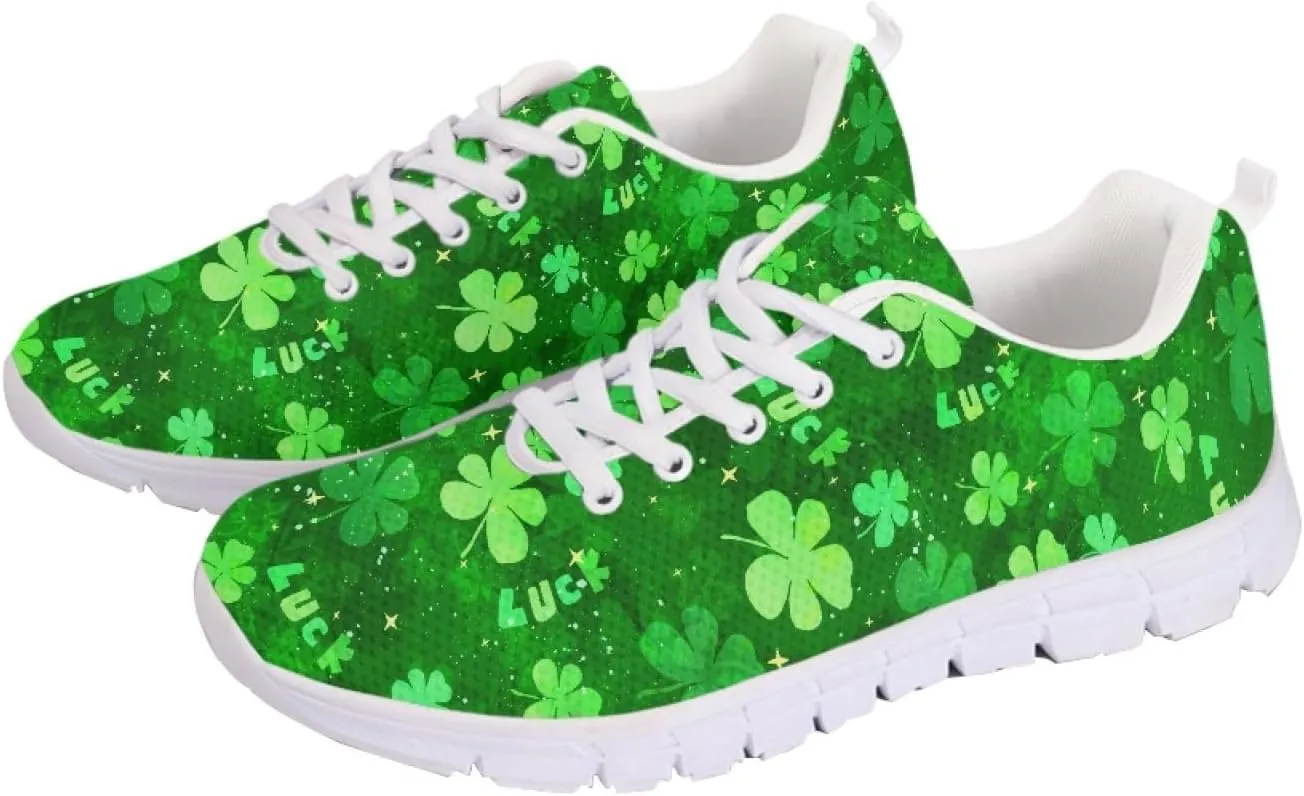 INSTANTARTS Sneakers Womens Breathable Sports Shoes Air Mesh Running Shoes Tennis Flat Shoes