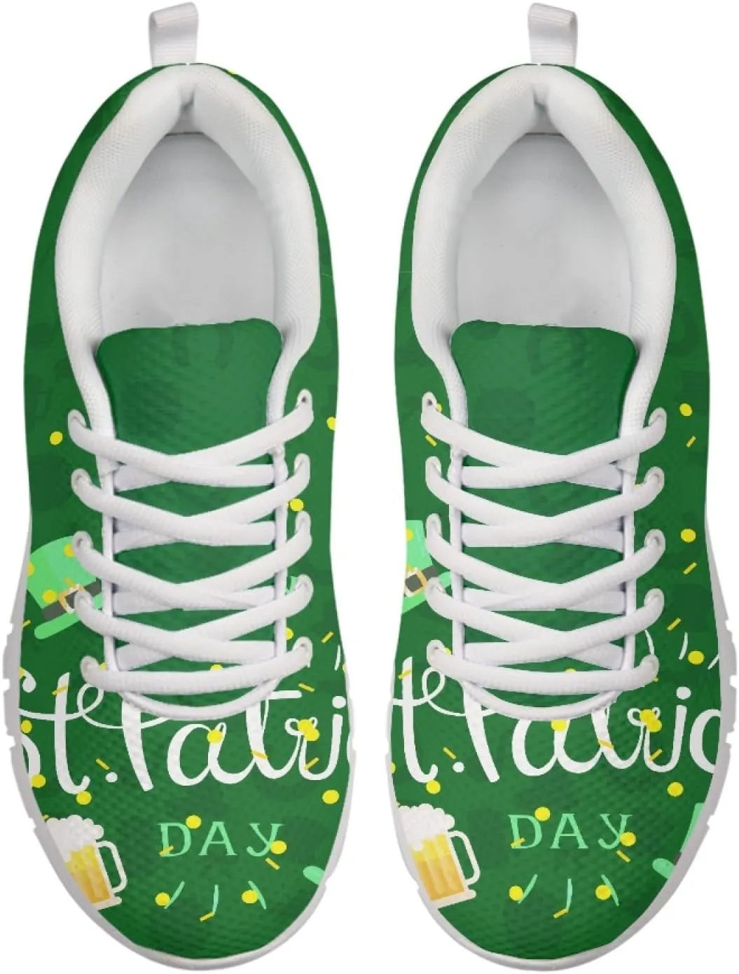 INSTANTARTS Sneakers Womens Breathable Sports Shoes Air Mesh Running Shoes Tennis Flat Shoes