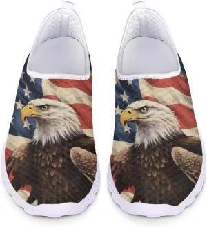 INSTANTARTS Womens Athletic Walking Shoes Quick Dry Sports Running Shoes Slip-on Sports Sneakers