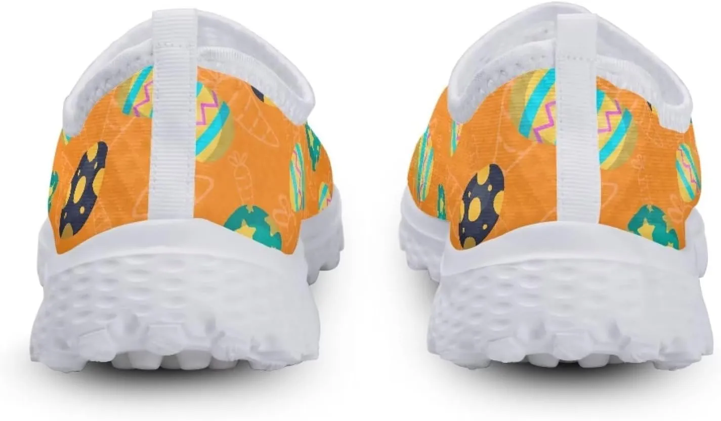 INSTANTARTS Womens Athletic Walking Shoes Quick Dry Sports Running Shoes Slip-on Sports Sneakers