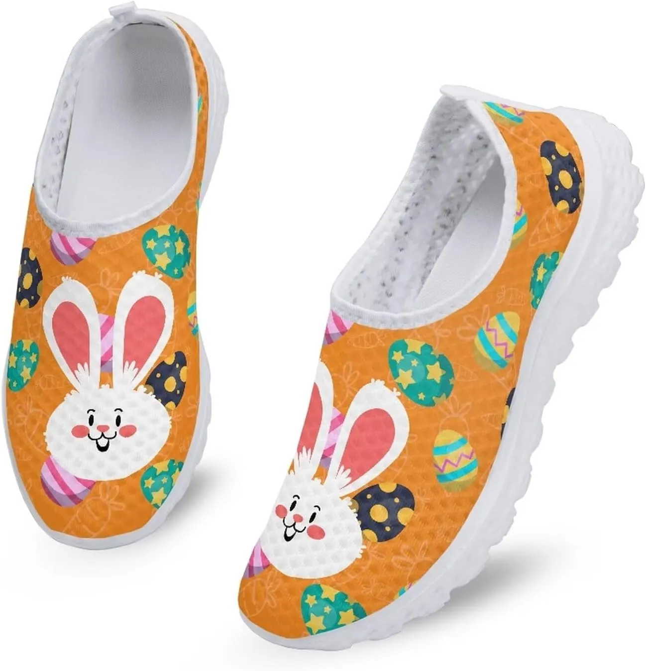 INSTANTARTS Womens Athletic Walking Shoes Quick Dry Sports Running Shoes Slip-on Sports Sneakers