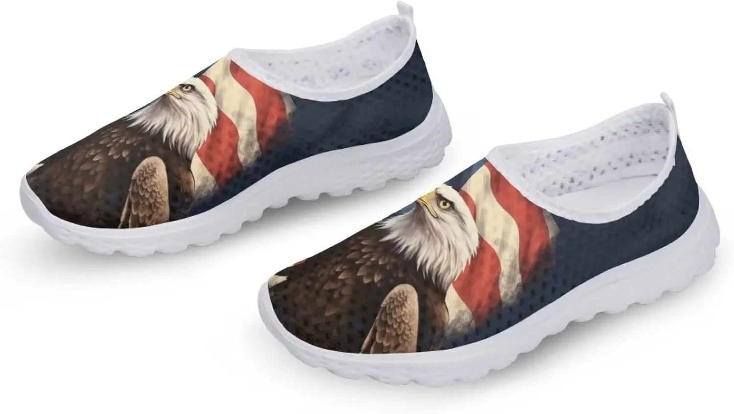 INSTANTARTS Womens Athletic Walking Shoes Quick Dry Sports Running Shoes Slip-on Sports Sneakers