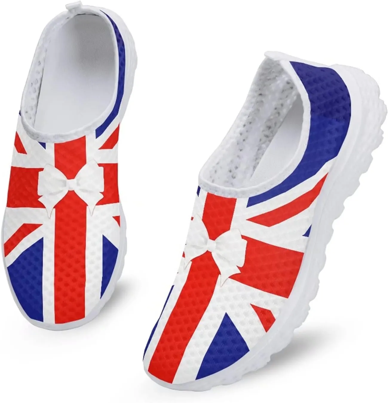 INSTANTARTS Womens Walk Shoes Slip-on Athletic Hiking Running Shoes Outdoor Sport Sneakers