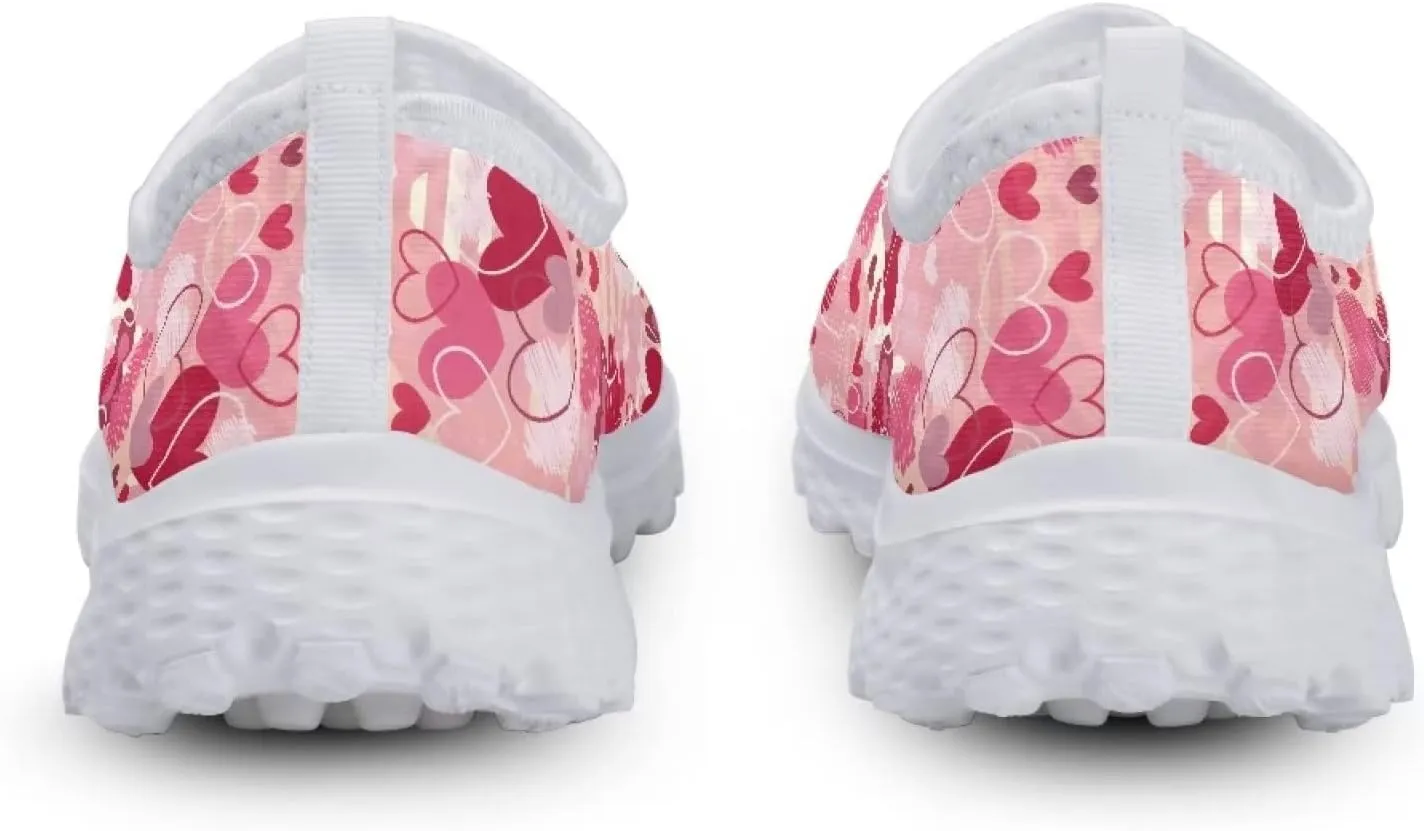 INSTANTARTS Womens Walk Shoes Slip-on Athletic Hiking Running Shoes Outdoor Sport Sneakers