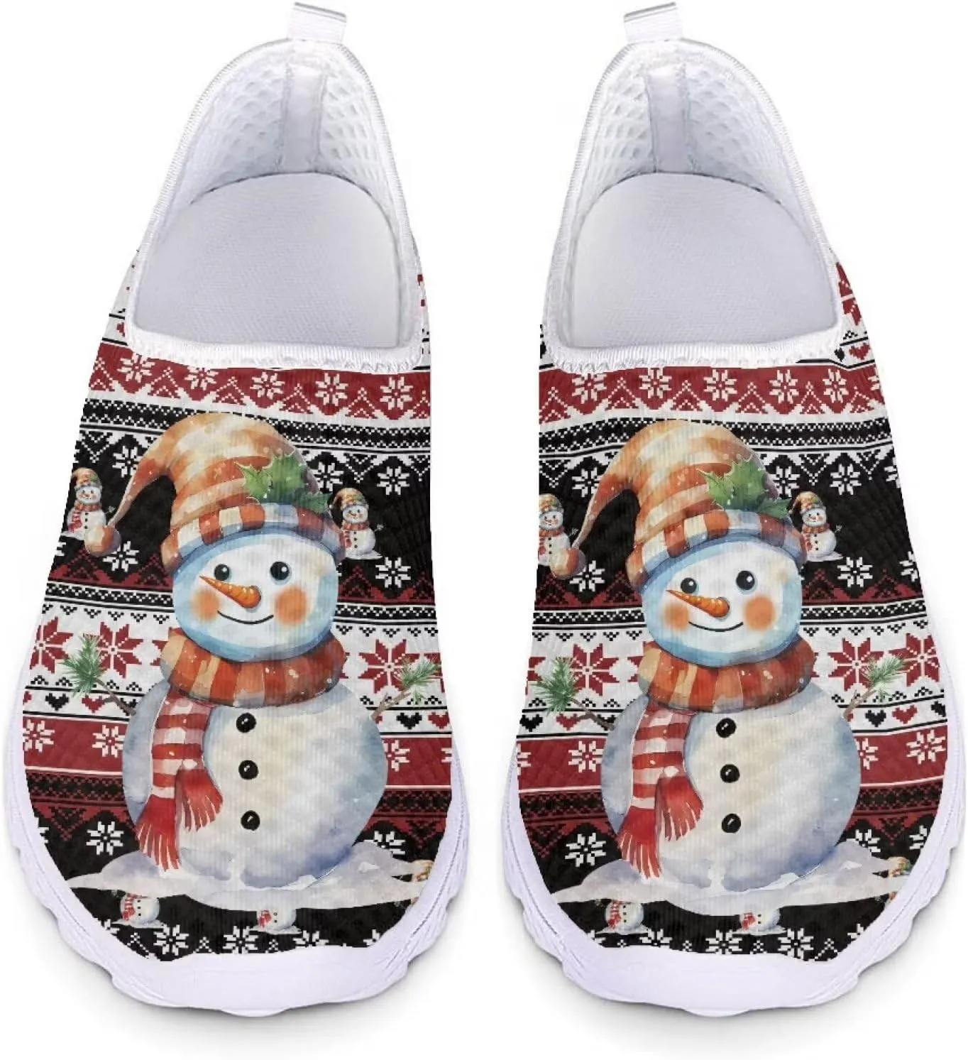 INSTANTARTS Womens Walk Shoes Slip-on Athletic Hiking Running Shoes Outdoor Sport Sneakers