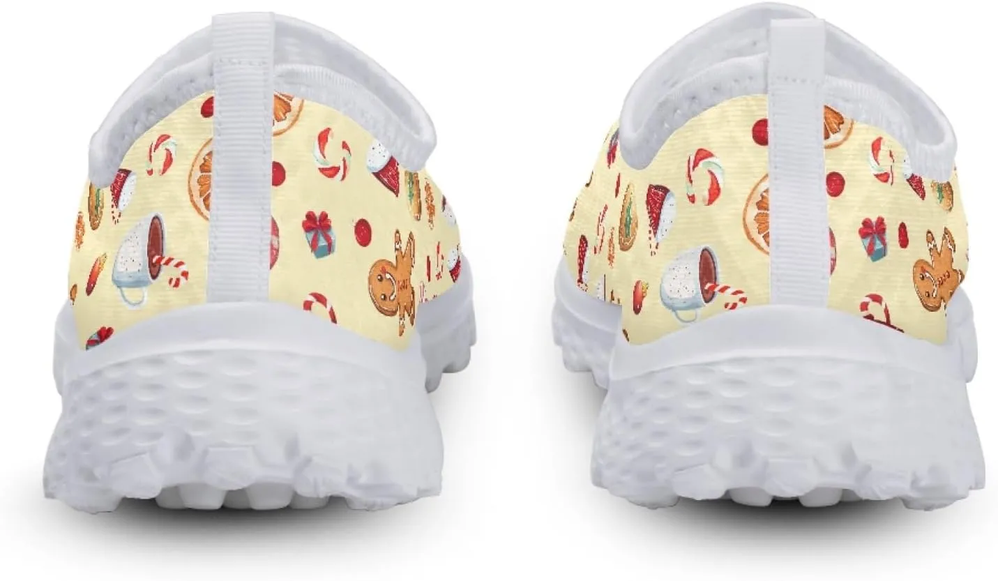 INSTANTARTS Womens Walk Shoes Slip-on Athletic Hiking Running Shoes Outdoor Sport Sneakers