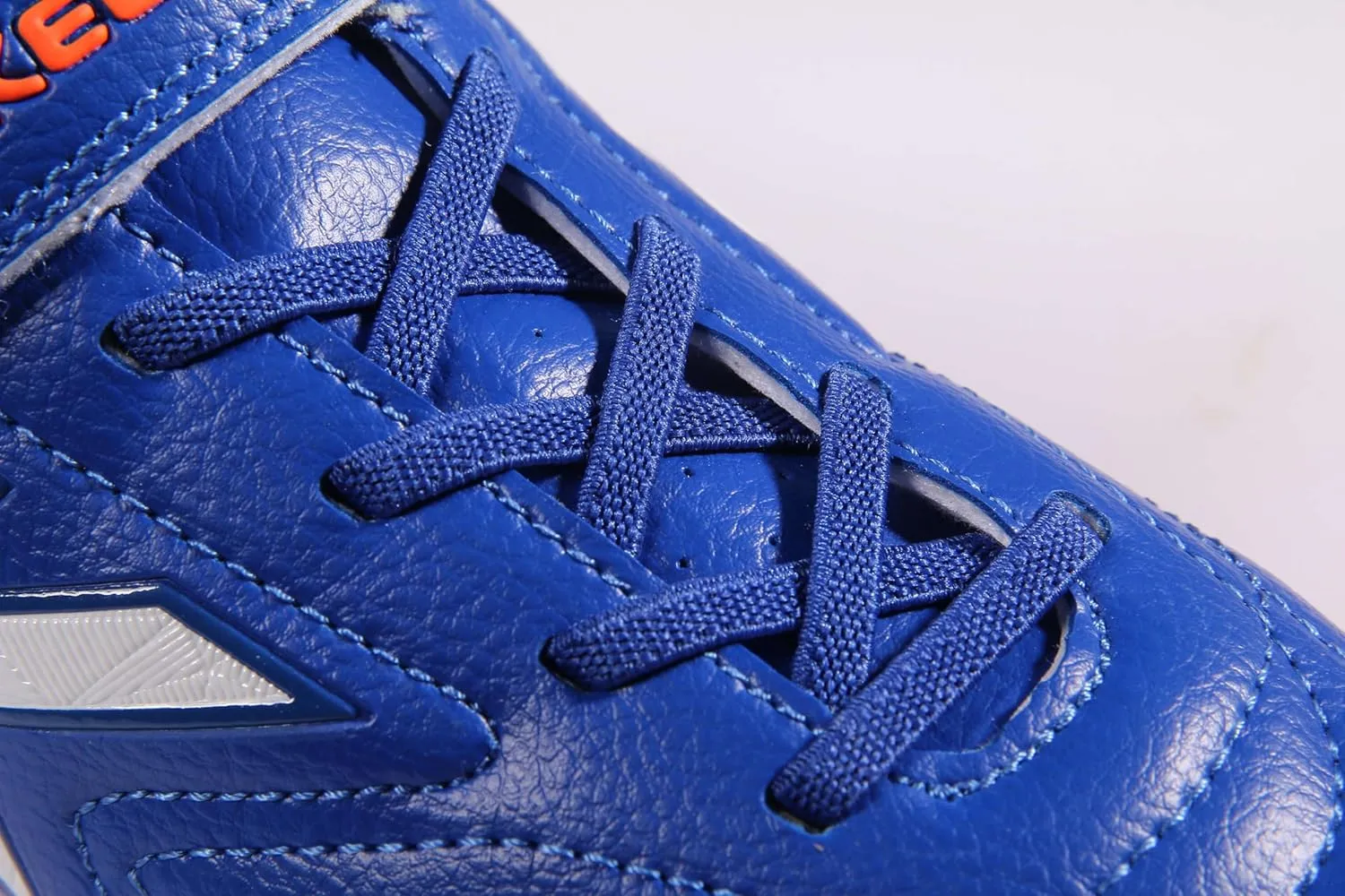 KELME Laceless Soccer Cleats Youth and Kids  Futsal or Turf Soccer Shoes for Boys/Girls  Indoor or Outdoor Velcro Football Boots