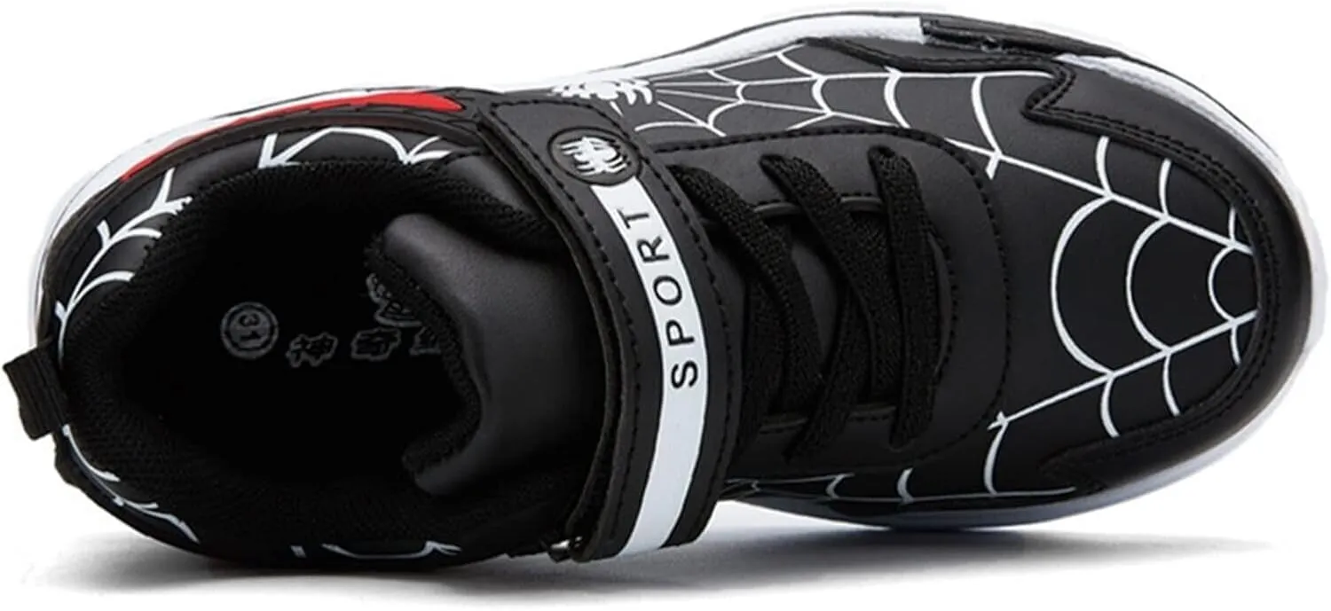 Kids Boys Basketball Shoes Lightweight Casual Sneakers Athletic Tennis Running Walking Shoe