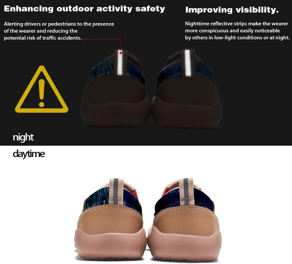 Kid's Casual Loafers Boys Girls Lightweight Cozy Slip On Sneakers Art Painted Walking Travel Shoes
