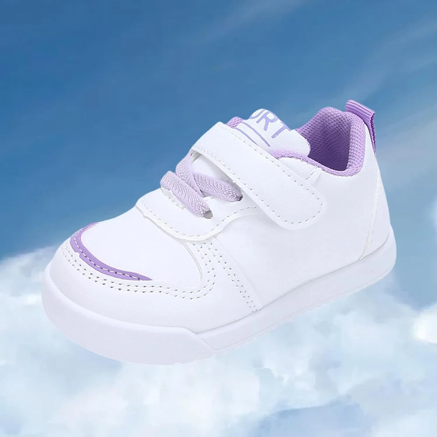 Kids Flat Non Slip Sneaker Sport Shoes Girls Boys Toddler Outdoor Running Shoes Lightweight Cozy Soft Sole Ankle Shoes