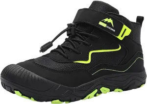 Kids Shoes Boys Girls High Top Sneaker Lace-Up Walking Causal Tennis Shoes Hiking Outdoor Ankle Booties Little/Big Kid