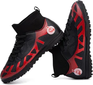 Kids Soccer Cleats Boys Girls Athletic lndoor Soccer Shoes