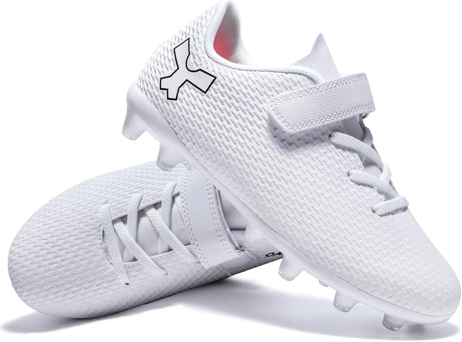 Kids Soccer Shoes Professional Soccer Cleats Girls Soccer Cleats Shoes for Boys Training Firm Ground