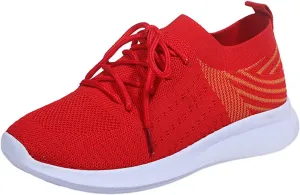 Lausiuoe Sneakers For Women Walking Shoes Comfortable Lightweight Breathable Slip On Sneakers for Women Work Workout Gym