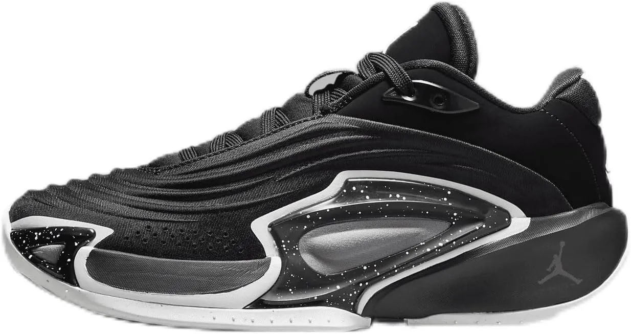 Luka 3 Big Kids' Basketball Shoes (FQ8185-001, Black/Smoke Grey/Smoke Grey/White) Size 5
