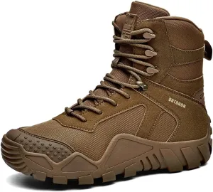 Men's Breathable Hiking Boots Outdoor Lightweight Non-Slip Tactical Boots Jungle Desert Combat Boot