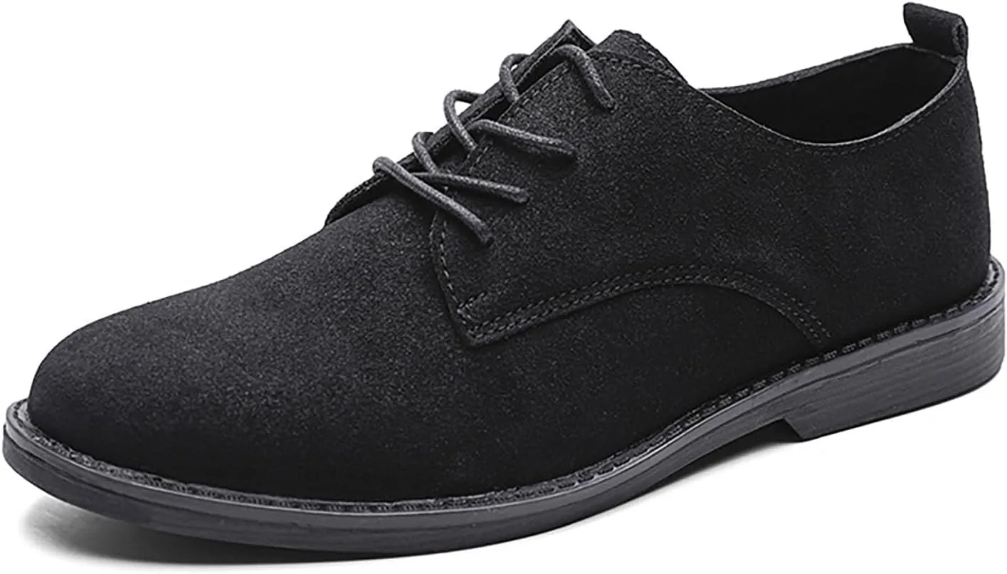 Men's Business Lace Up Dress Shoes Leisure Fashion Solid Color Breathable Comfortable Leather Low Top Leather Shoes