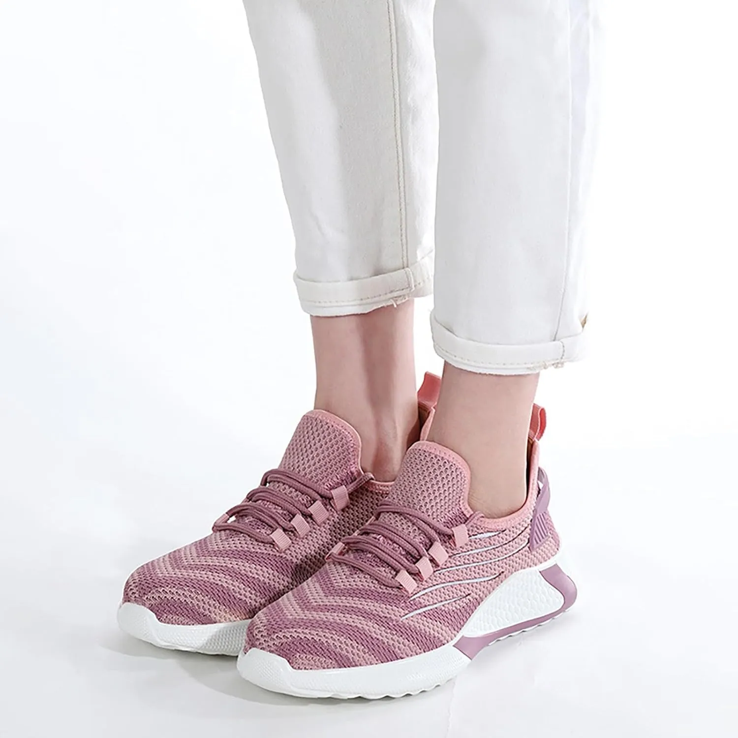 Men's Casual Dress Oxfords Shoes Breathable Knit Mens Casual Shoes Sports Ladies Casual Shoes Men Shoes Sneakers White Tennis Shoe Loafers Casual Slip On