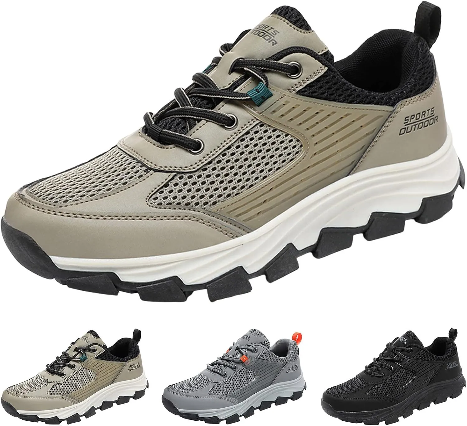 Men's Comfortable Stretch Workout Shoes Supportive Running Athletic Sneaker Arch Support Walking Shoes for Men