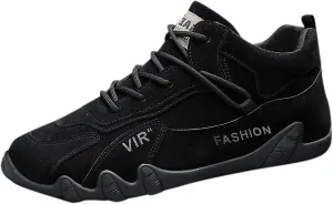 Men's Fashion Versatile Walking Shoes Lightweight Breathable Slip on Running Shoe Athletic Gym Tennis Sneakers