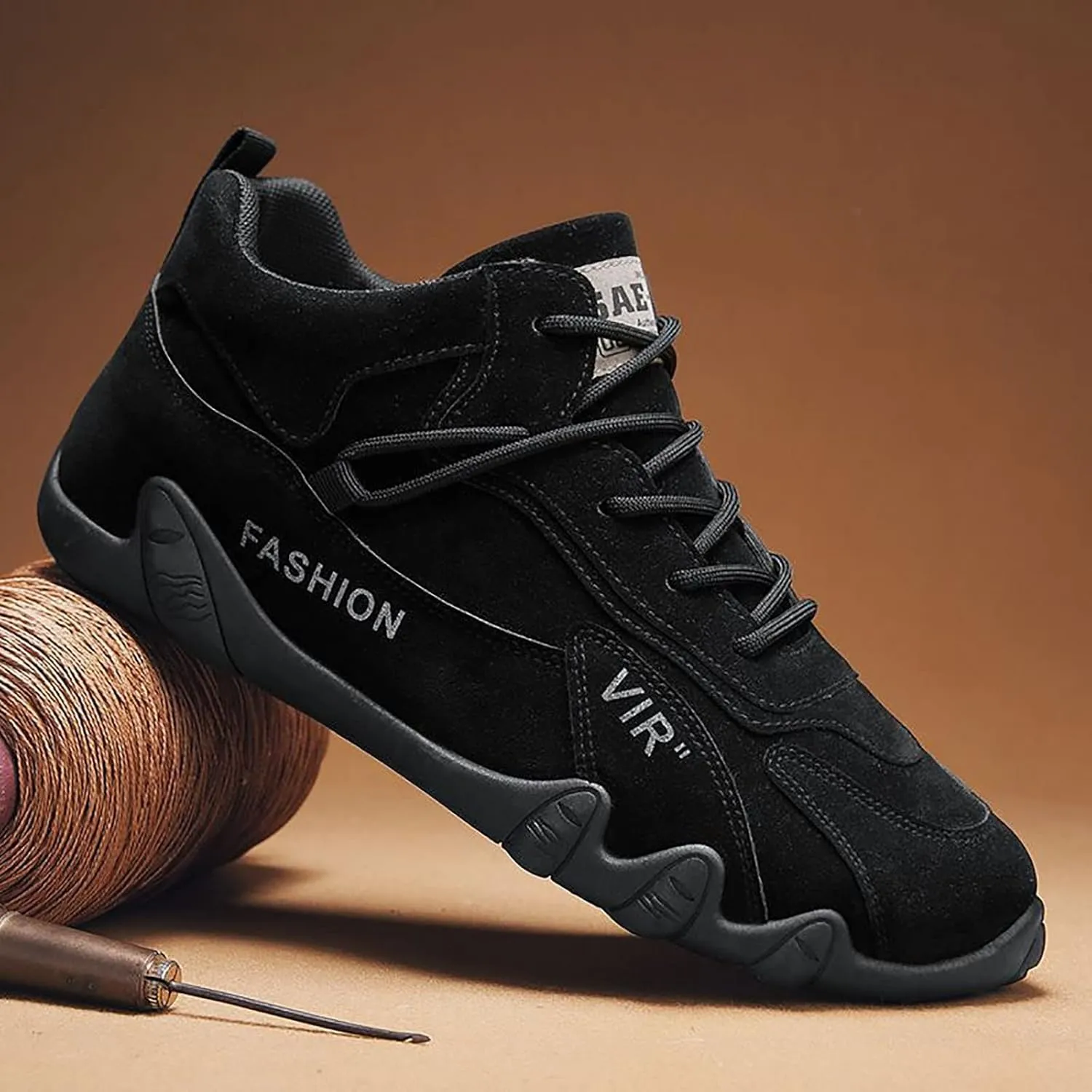 Men's Fashion Versatile Walking Shoes Lightweight Breathable Slip on Running Shoe Athletic Gym Tennis Sneakers