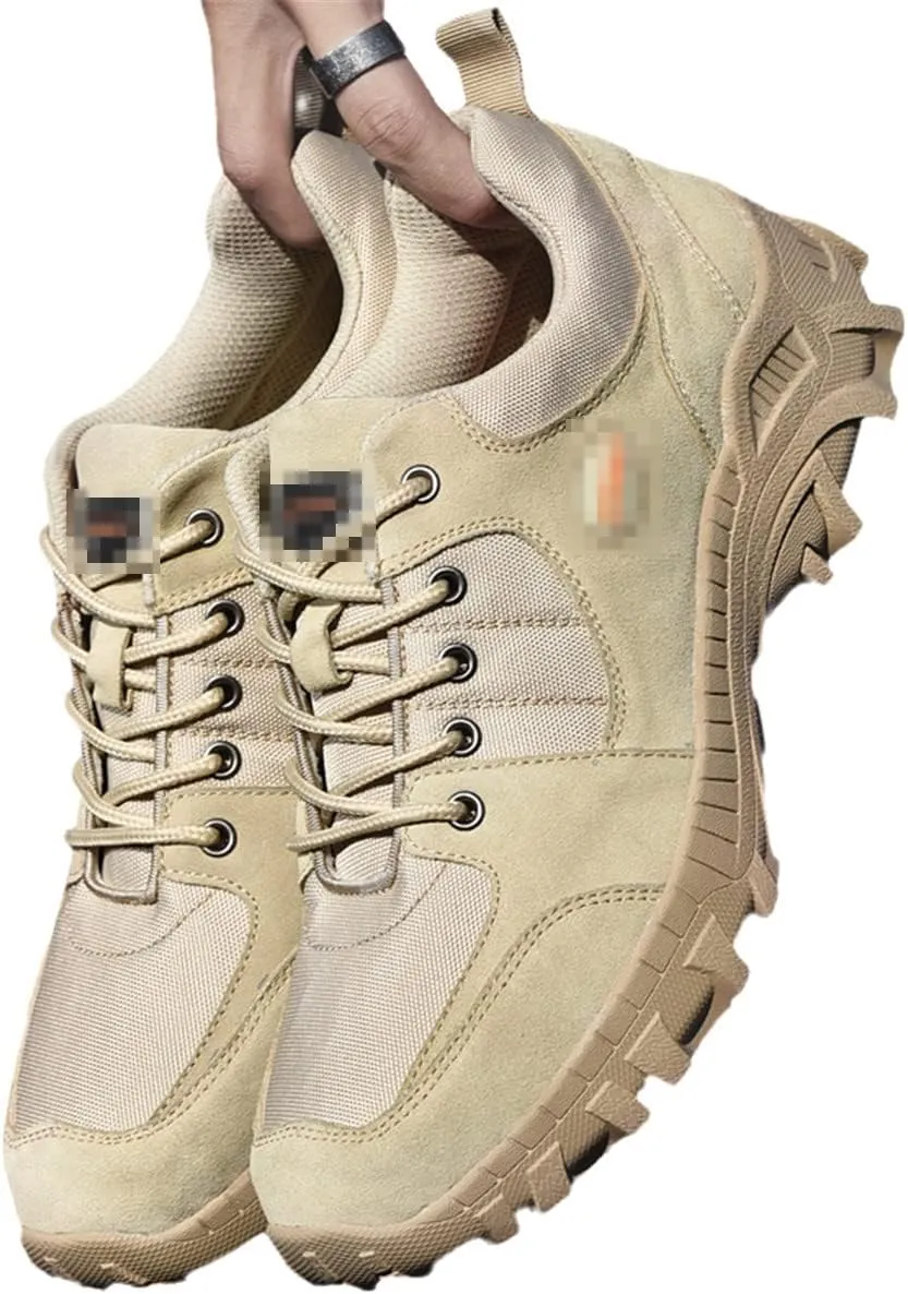 Men's Hiking Shoes Outdoor Mesh Breathable Tactical Combat Military Boots Desert Training Sneakers