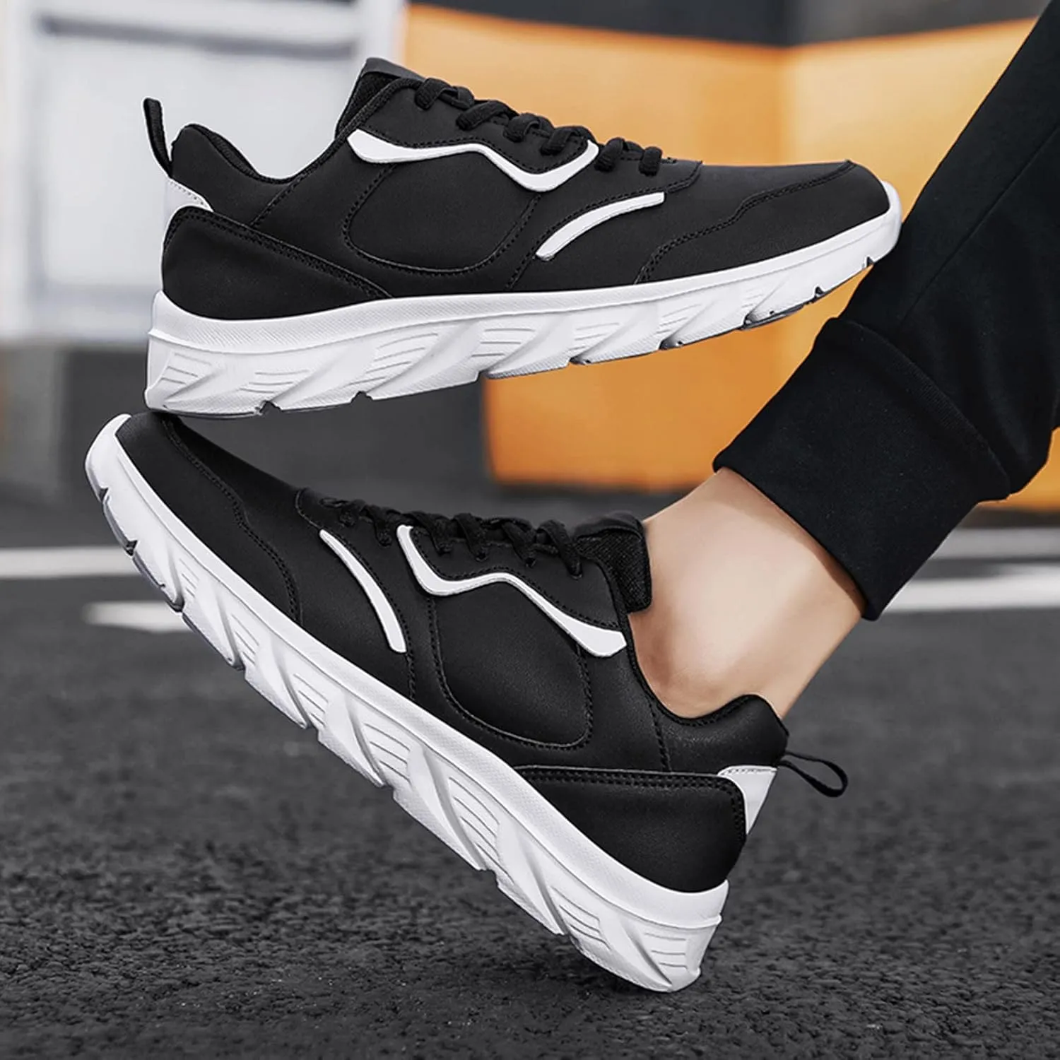 Mens Lightweight Minimalist Shoes Comfortable Breathable Stretch Canvas Slip On Sneaker Casual Stretch Sneaker