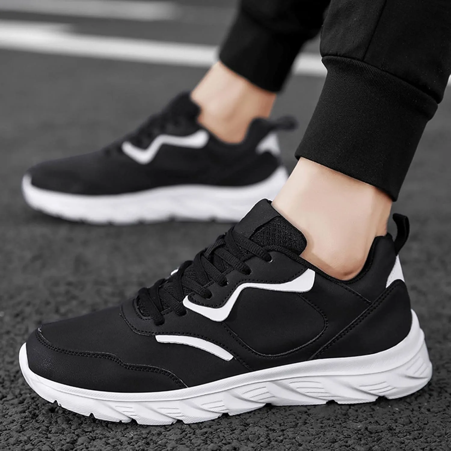 Mens Lightweight Minimalist Shoes Comfortable Breathable Stretch Canvas Slip On Sneaker Casual Stretch Sneaker