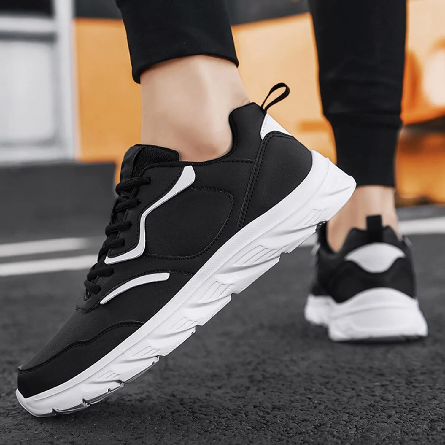 Mens Lightweight Minimalist Shoes Comfortable Breathable Stretch Canvas Slip On Sneaker Casual Stretch Sneaker