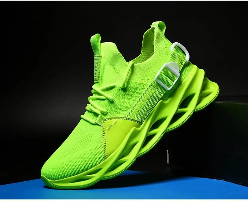 Men's Running Shoes - Lightweight Breathable Sneakers with Shock Absorption,Non-Slip Casual Walking Shoes,Gym Workout Trainers for Men & Teens