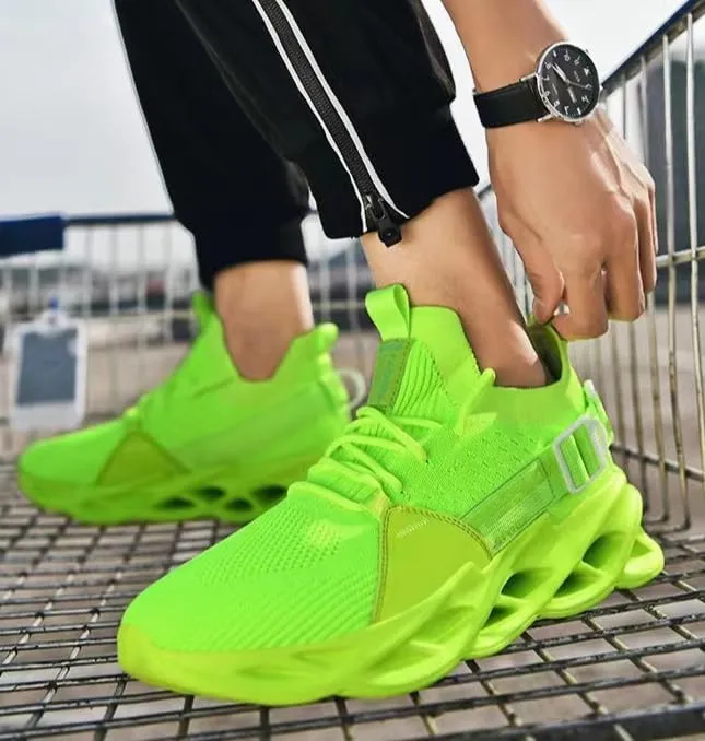 Men's Running Shoes - Lightweight Breathable Sneakers with Shock Absorption,Non-Slip Casual Walking Shoes,Gym Workout Trainers for Men & Teens