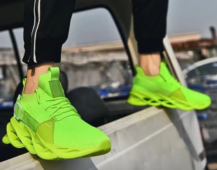 Men's Running Shoes - Lightweight Breathable Sneakers with Shock Absorption,Non-Slip Casual Walking Shoes,Gym Workout Trainers for Men & Teens