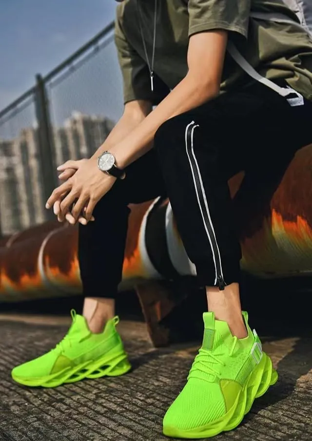 Men's Running Shoes - Lightweight Breathable Sneakers with Shock Absorption,Non-Slip Casual Walking Shoes,Gym Workout Trainers for Men & Teens