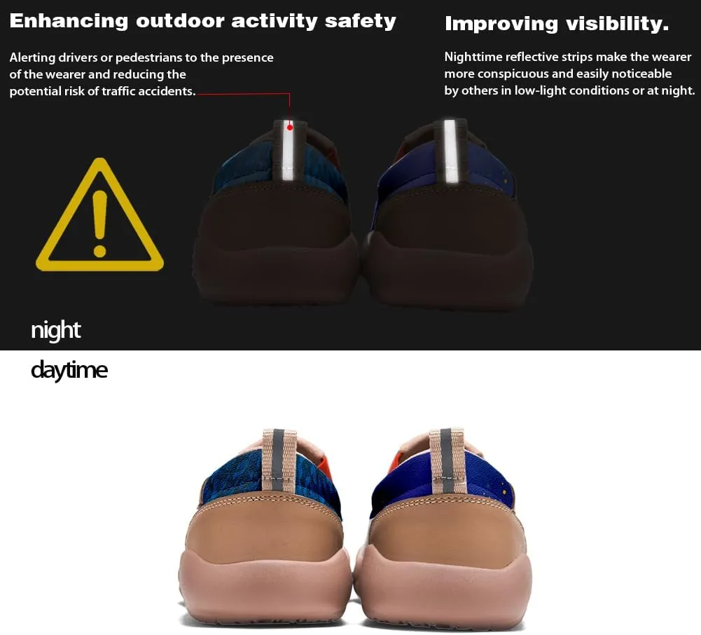 Men's Slip On Loafers Lightweight Comfort Casual Shoes Art Painted Travel Sneakers