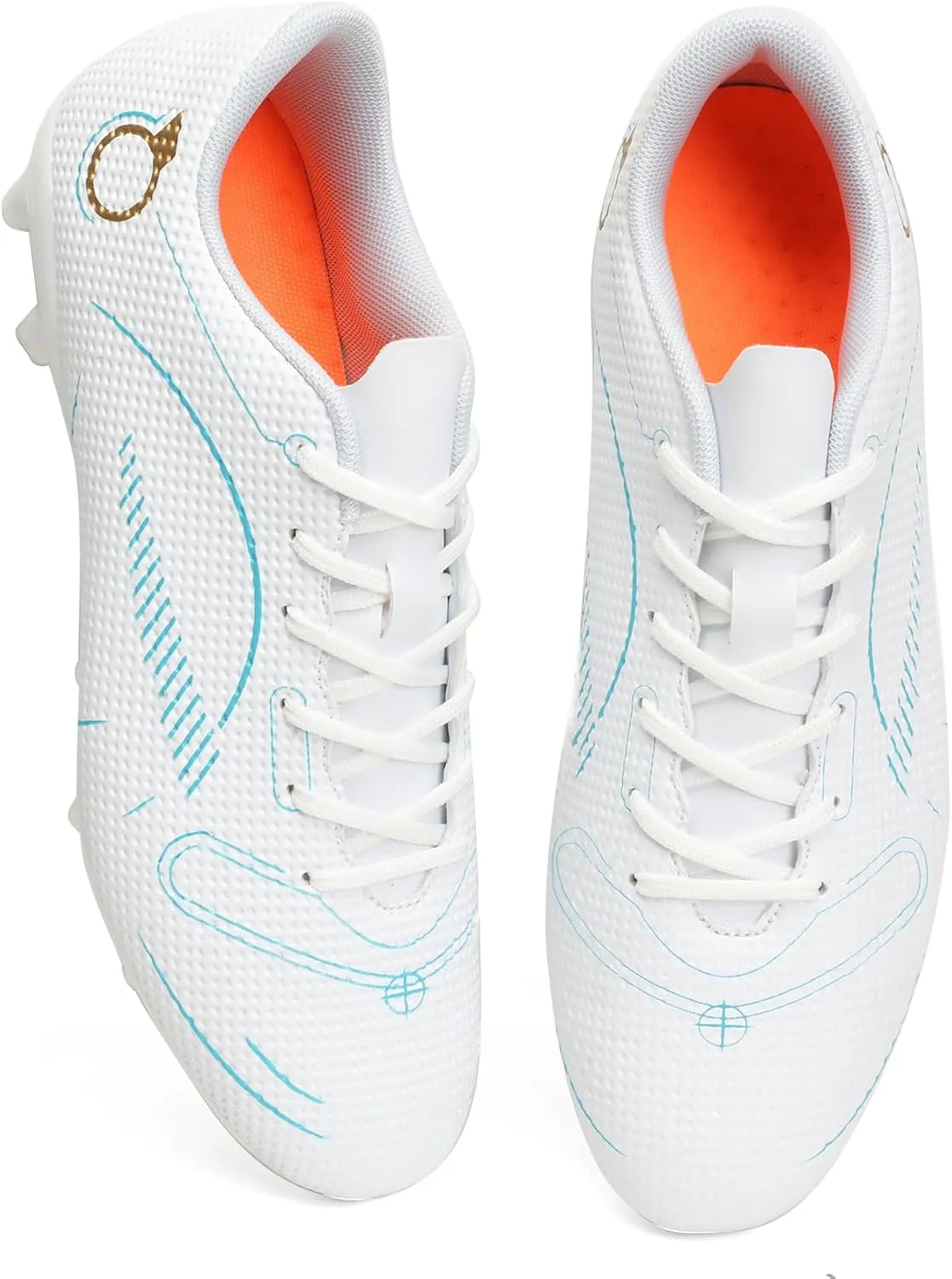 Men’s Soccer Cleats Firm Ground Soccer Shoe Professional Training Football Shoes Outdoor Indoor Athletic Sneaker